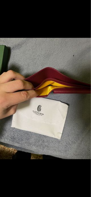 Cartera Goyard Roja