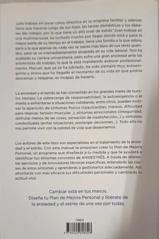 Libro Ansí Estrés: Soluciones