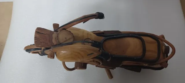 Moto Harley Madera Artesanal