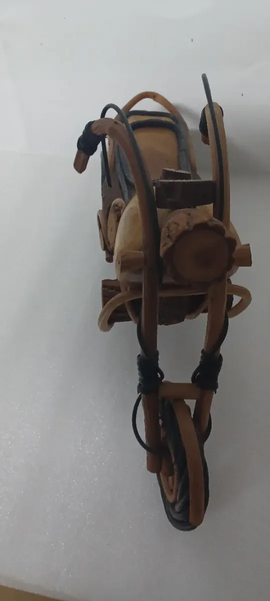 Moto Harley Madera Artesanal