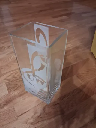 Jarrón cristal clave de sol Nuevo