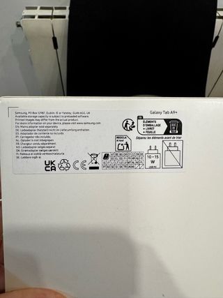 Samsung Galaxy Tab A9+ Negro