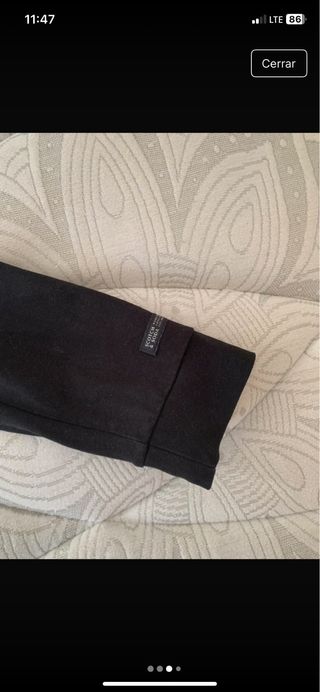 Polo manga larga Scotch & Soda negro