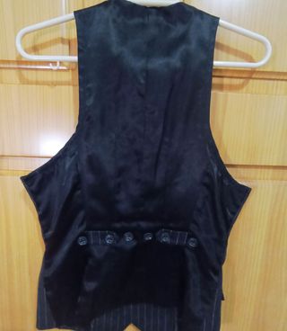 Chaleco Raya Diplomática Gris Talla S