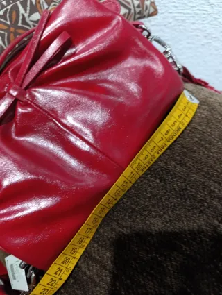 Bolso Desigual Rojo Piel Sintética