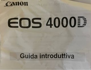 Canon EOS 4000D completa
