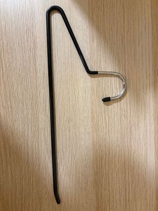 Perchas para pantalones de metal x9