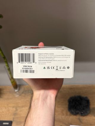 Micrófono Rode Røde VideoMicro II de escopeta