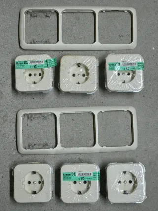 Enchufes Simón 31 Marfil (3uds)