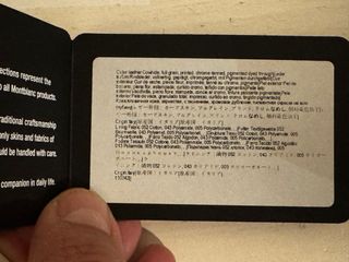 Cartera tarjetero Montblanc  Extreme 3.0 Azul