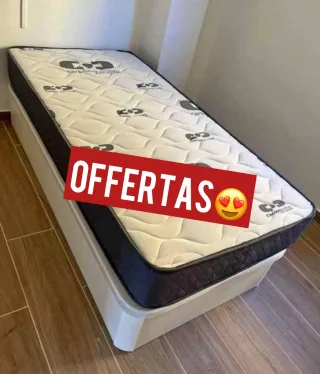 Canapé abatible y colchón