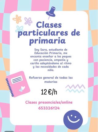 Profesora particular primaria Alcorcón