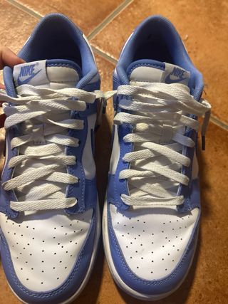 Nike Dunk Low Azul y Blanco