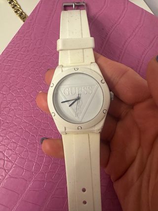 Reloj Guess Blanco Deportivo