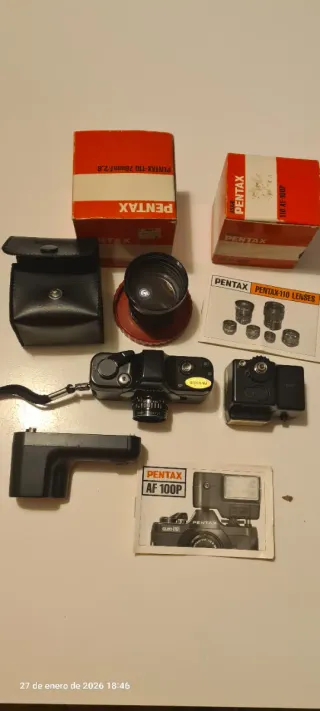 Cámara Pentax 110 Auto Reflex