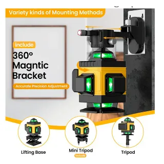 NIVEL LASER 360° 2 BATERÍAS ESTUCHE (A ESTRENAR)