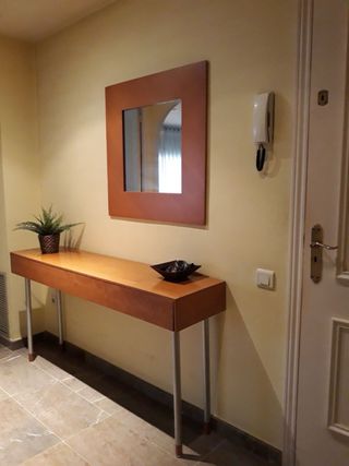 Mesa plegable auxiliar consola recibidor