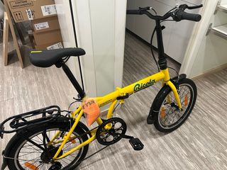 Bicicleta Moma Ricola Amarilla