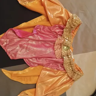 Costume Winx Bloom Arancione Rosa