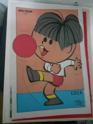 6 Carteles Gente Menuda 40x27 cm