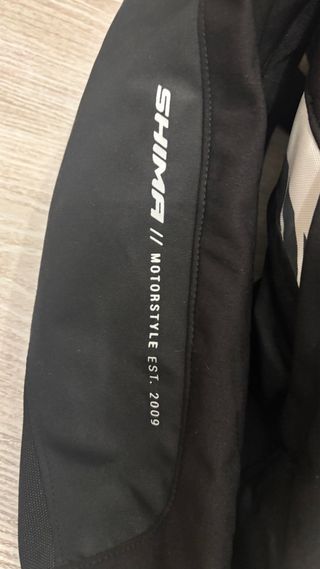 Chaqueta Moto SHIMA Negra Talla M