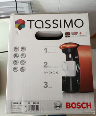 Cafetera de cápsulas Tassimo Bosch Naranja