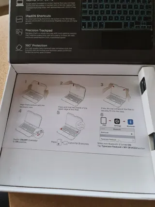 Custodia iPad mini 6/7 360° con Tastiera