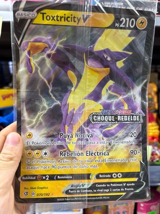 Carta Pokémon Toxtricity V Grande