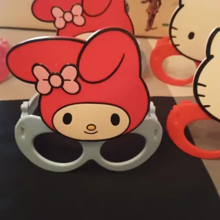 Mascherine Carnevale Hello Kitty e Gatto Nero