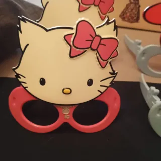 Mascherine Carnevale Hello Kitty e Gatto Nero