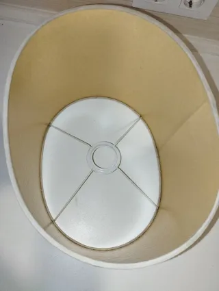 Pantalla de lámpara Ikea beige