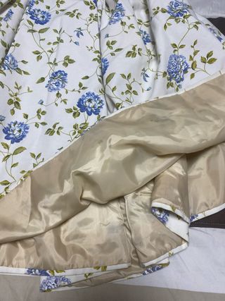 Traje Huertana Azul Talla 8-9 Años