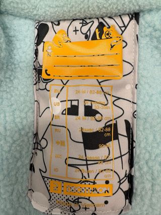 Mono de nieve infantil Wedze Talla 24m 82-88cm