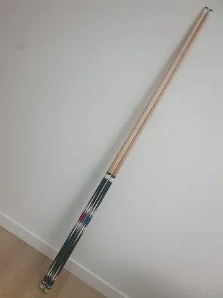 2 Tacos de Billar DIAMOND BLUE Y RED NUEVOS