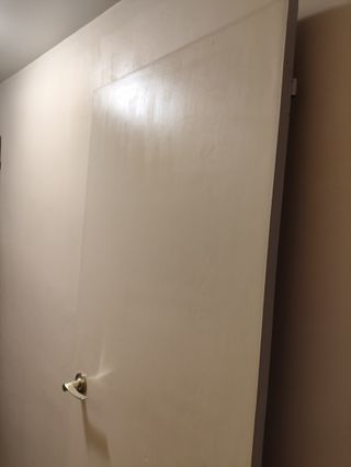 Puerta interior color crema 72x200 cm