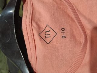 Camisa niña rosa volantes talla 9/10