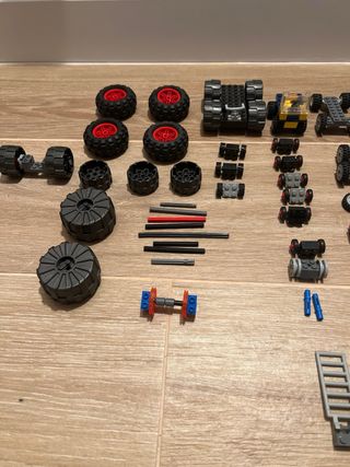 LoteLego Ruedas Variadas para construir vehículos