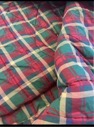 Edredón a cuadros