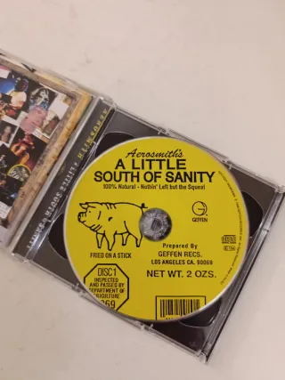 Aerosmith Adrenaline! Live Double CD