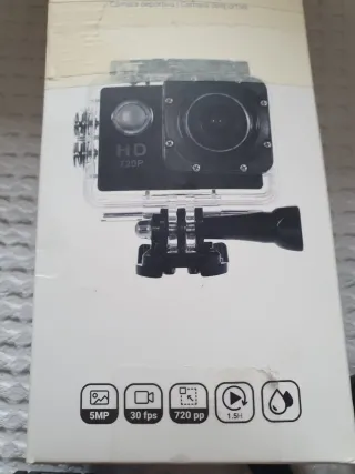 Cámara Deportiva ALE-HOP HD más tarjeta  de 32 gb