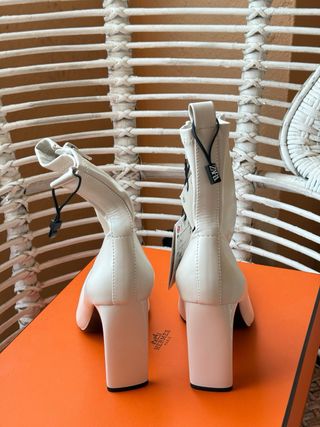 Botines Zara Blanco Talla 36