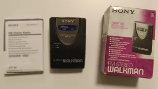 Radio Sony Walkman FM Stereo SRF-46
