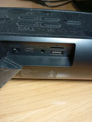 Altavoz Bluetooth Negro Nuevo