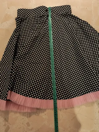 Disfraz Grease Niña Rosa y Lunares