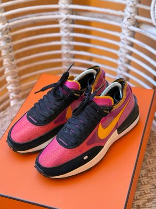 Zapatillas Nike Waffle One Rosa Púrpura