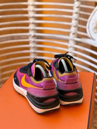 Zapatillas Nike Waffle One Rosa Púrpura