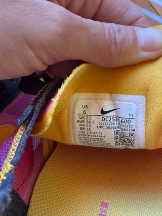 Zapatillas Nike Waffle One Rosa Púrpura