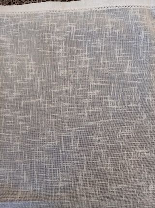 Tenda a pannello bianca