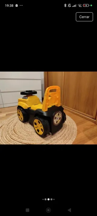 Correpasillos Camión Amarillo