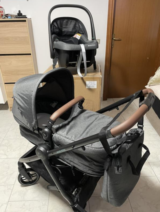 Maxi-Cosi Zelia S Trio Pack + Maxi-Cosi FamilyFix